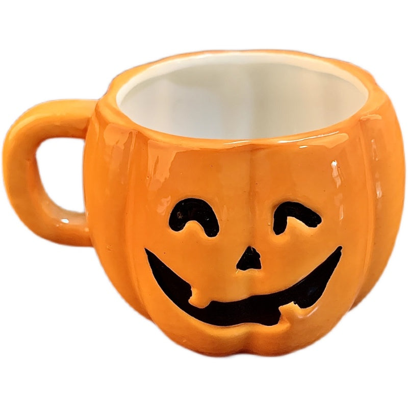 Halloween Pumpkin Ceramic Mug