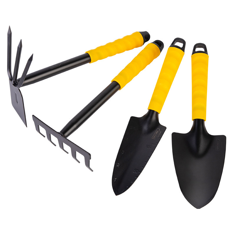 Premium 4-Piece Gardening Tool Set