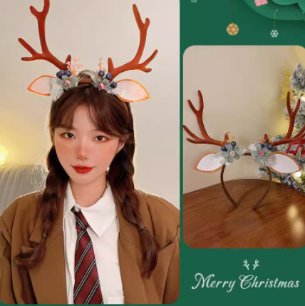 Christmas Antler Headband