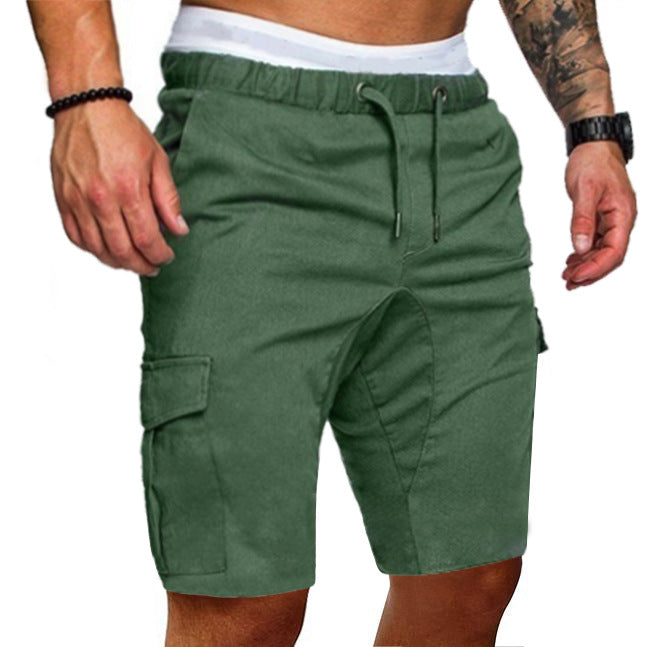 Casual Multi-Pocket Men's Shorts