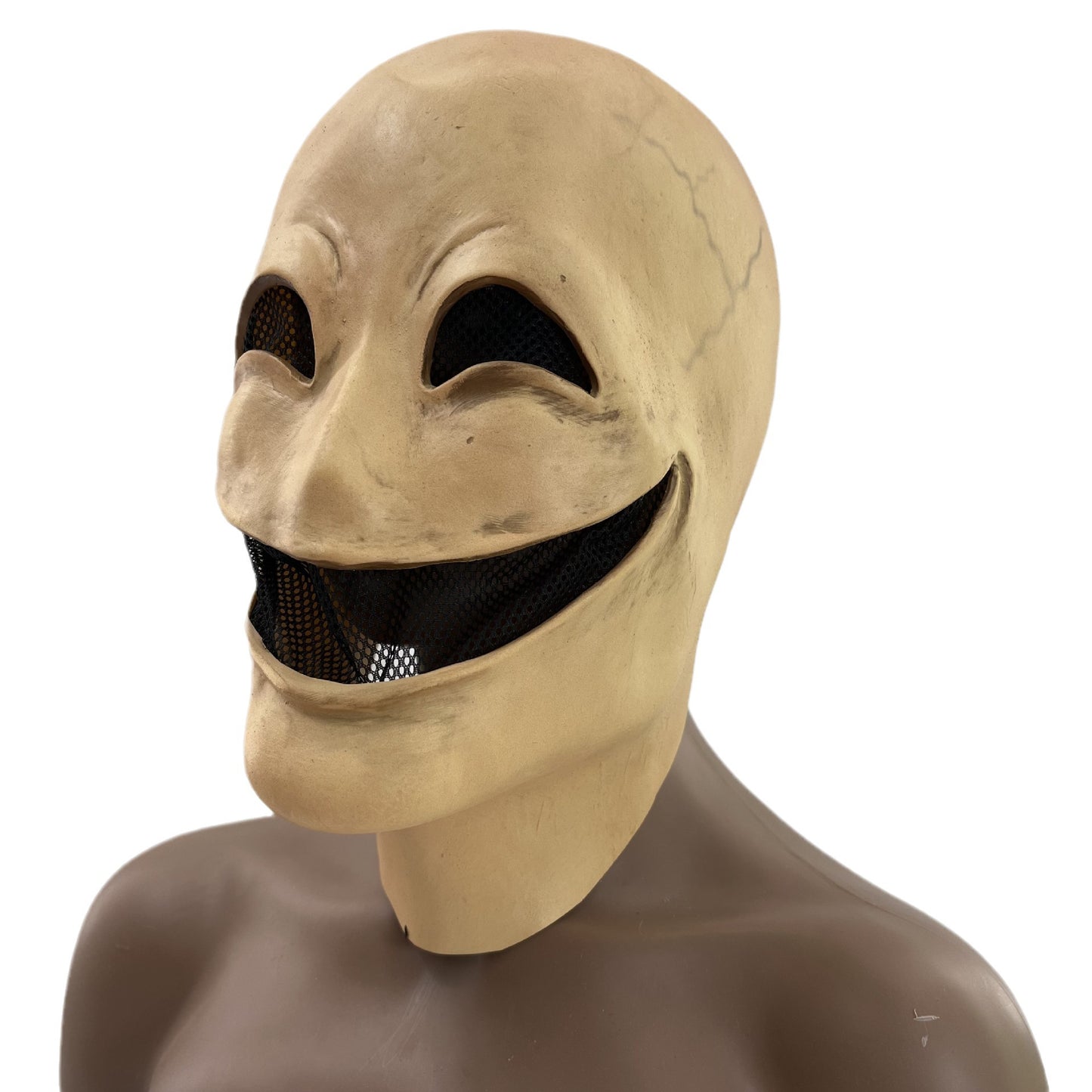 Smiley Face Latex Halloween Mask