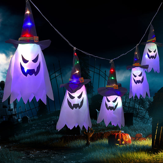 Halloween Ghost String Lights