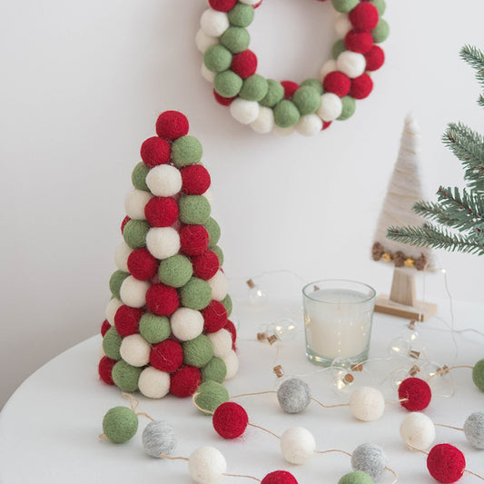 Nordic Felt Christmas Ornaments Set