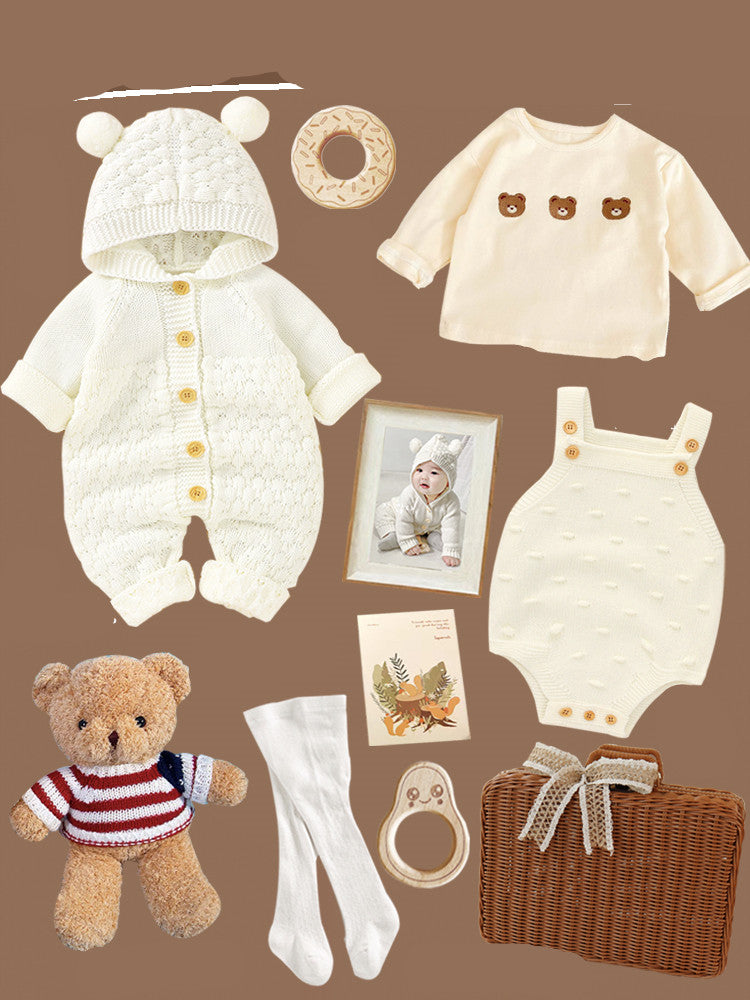 Adorable  Baby Bear Clothes Set