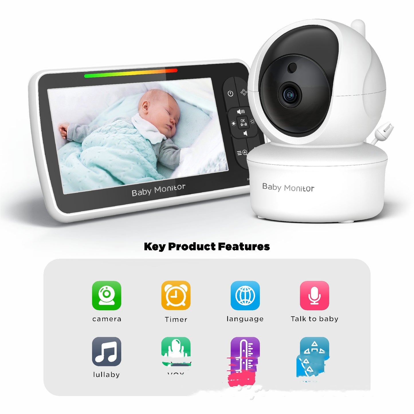 Wireless Baby Caregiver Monitor