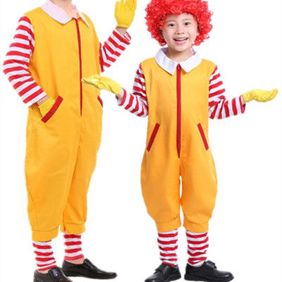 Christmas Clown Costume for Children & Adults