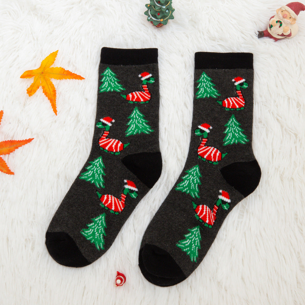 Christmas Jacquard Medium Socks