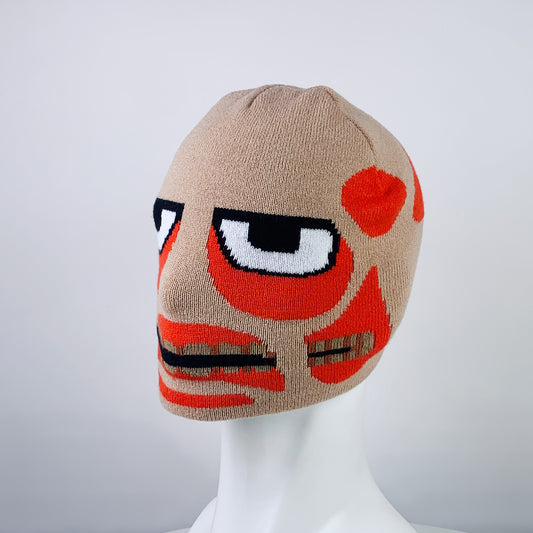 Warm Halloween Ghost Knitted Hat