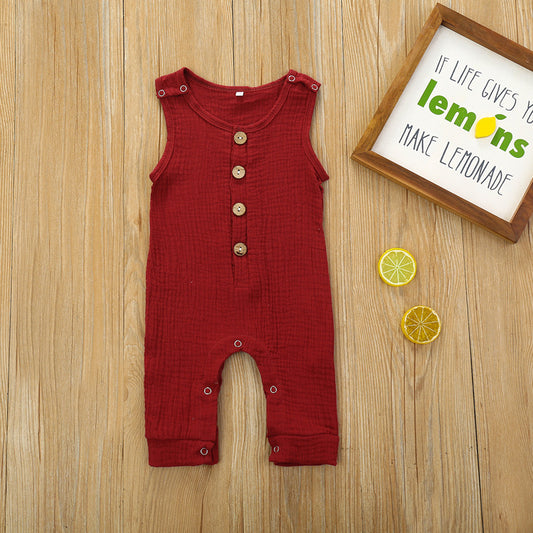 Summer Newborn Cotton Romper