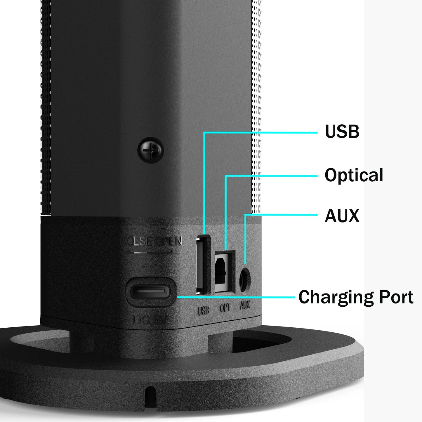 Rsionch 2-in-1 Detachable Soundbar Speaker