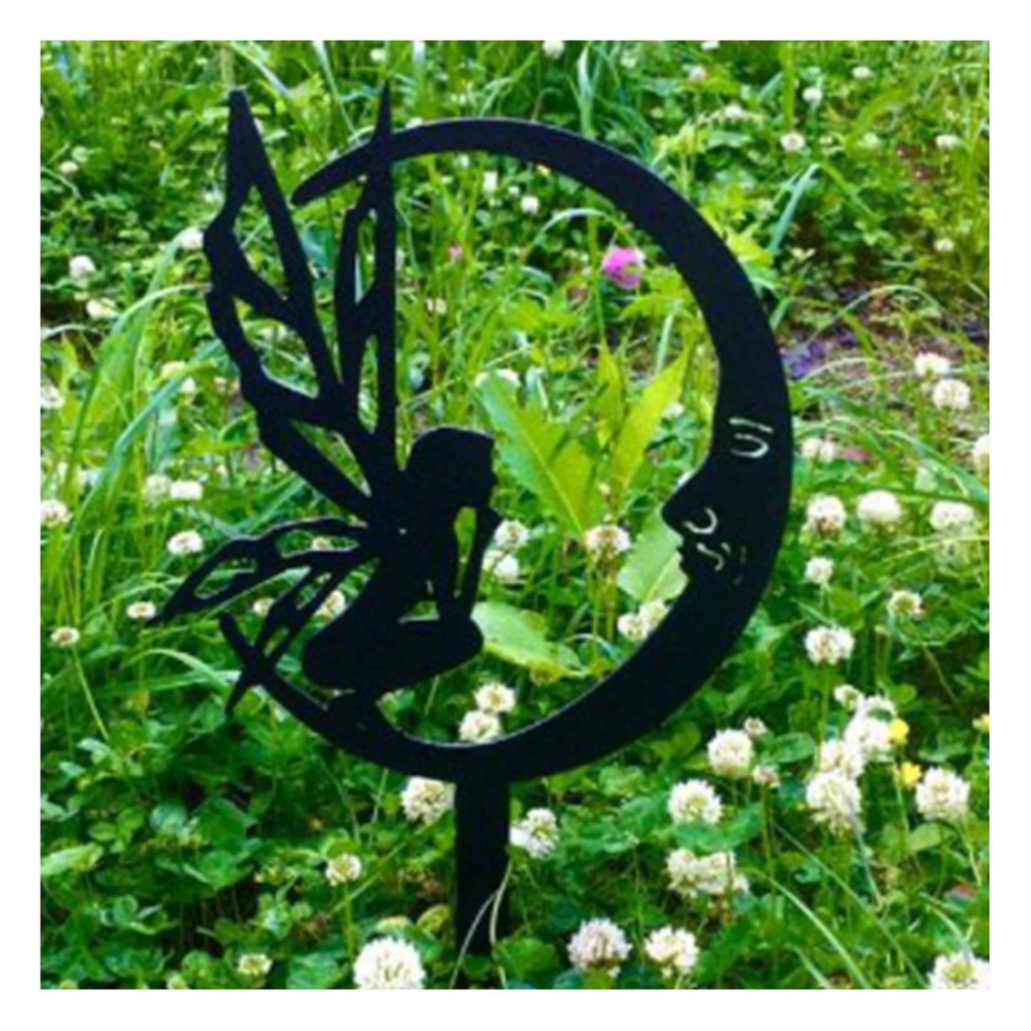 Fairy Garden Metal Iron Pendant