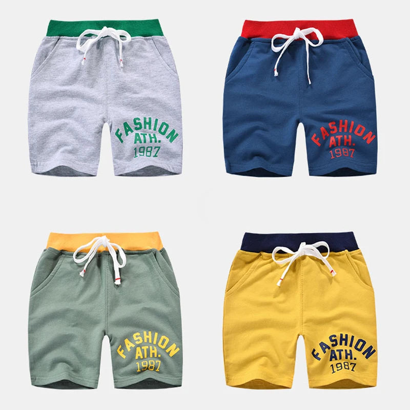 Boys Knit Shorts with Belt