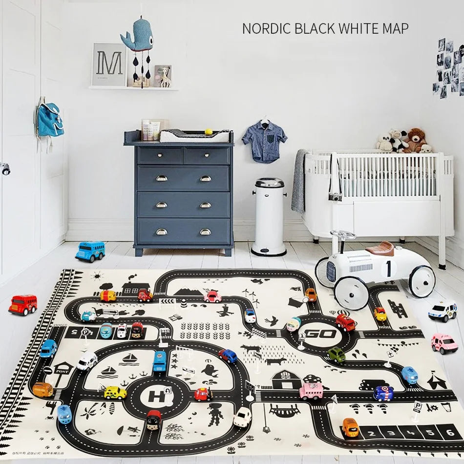 Nordic Park Map Baby Play Mat