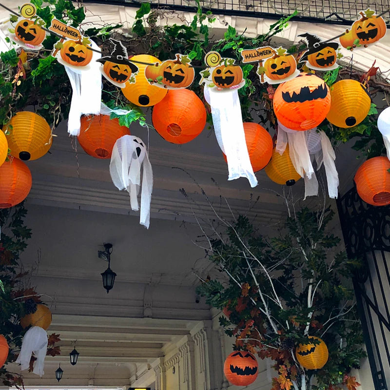 Happy Halloween Banner Garland