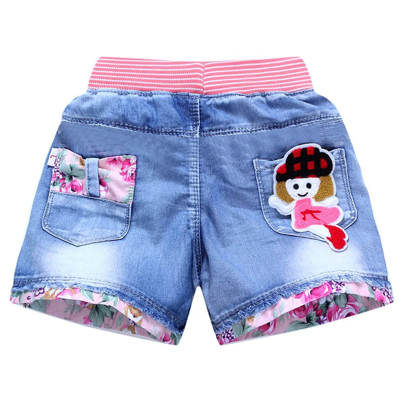 Girls Summer Denim Shorts