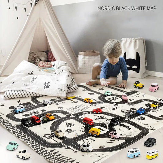 Nordic Park Map Baby Play Mat