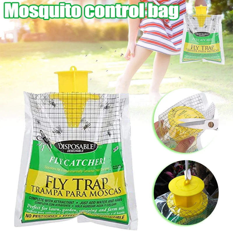 Outdoor Garden Fly Trap Bags - Pest Catcher