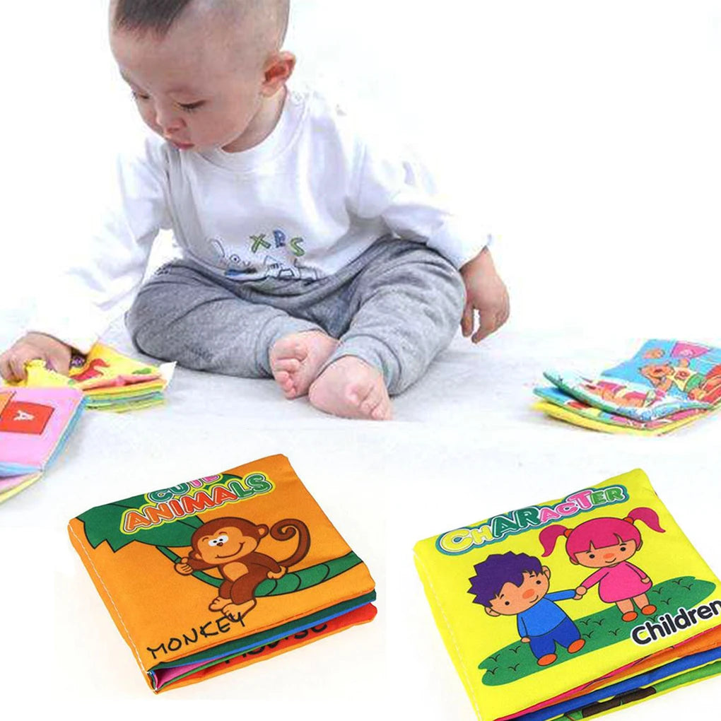 Soft Baby Cloth Books - Rustle Sound Toy