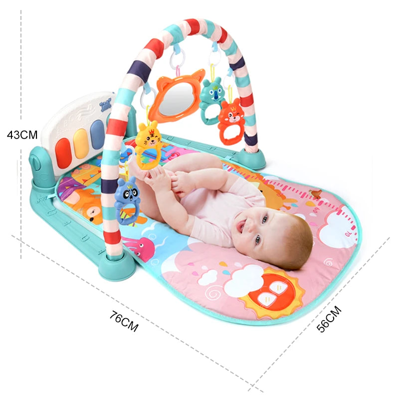 Baby Activity Gym Play Mat 3 in 1 Bundle