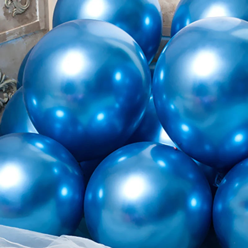 20pcs Chrome Metallic Party Balloons