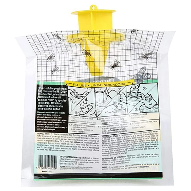 Outdoor Garden Fly Trap Bags - Pest Catcher