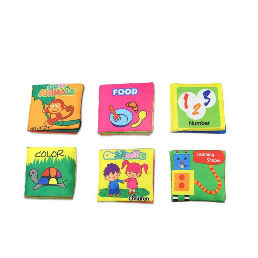 Soft Baby Cloth Books - Rustle Sound Toy