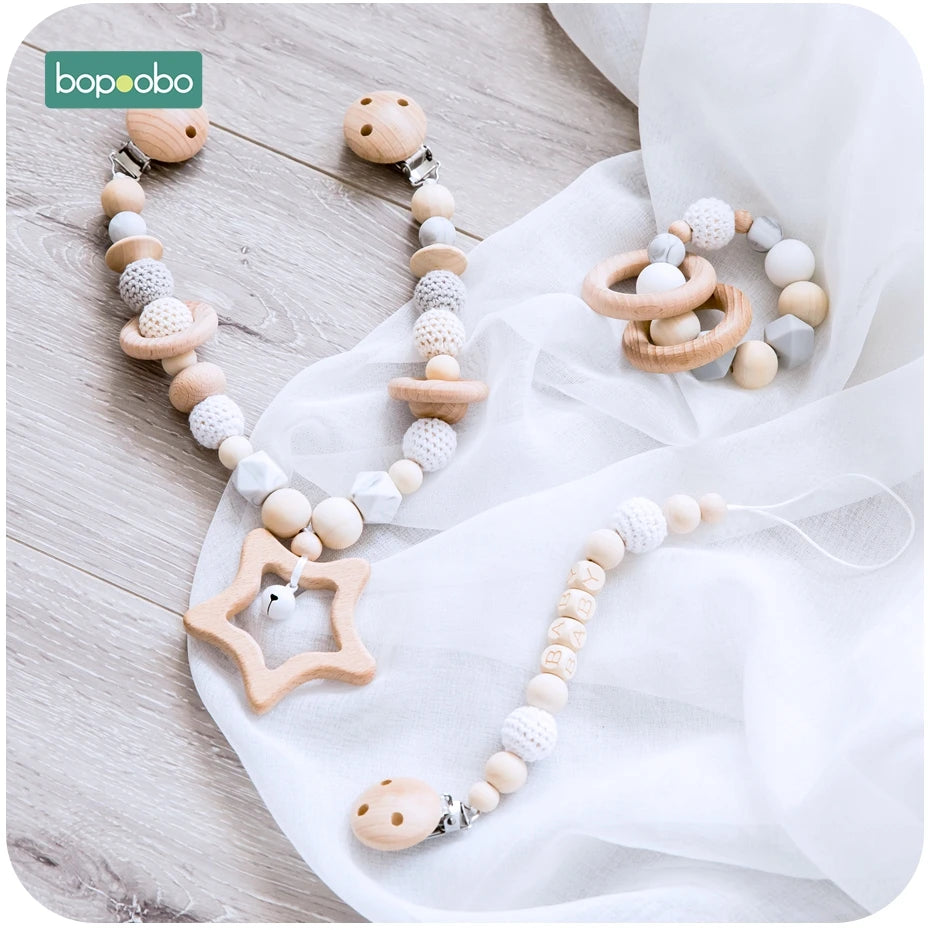 Bopoobo Baby Teething Toy Set