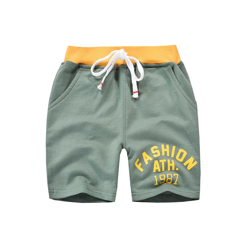 Boys Knit Shorts with Belt