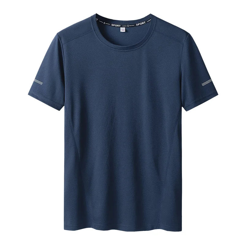 Men's Summer Big Tees - Quick Dry Slim Fit T-shirt