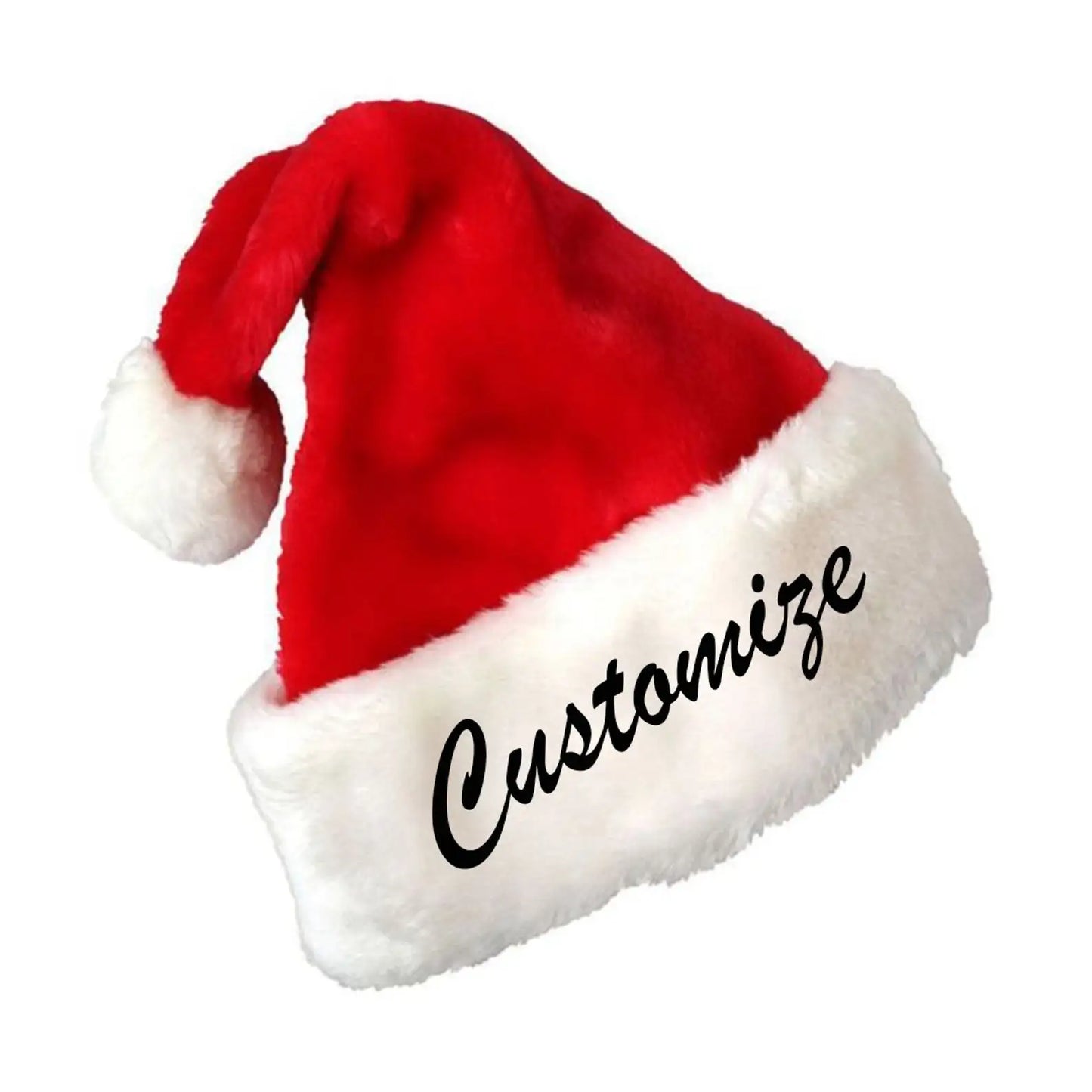 Personalized Family Name Santa Hats