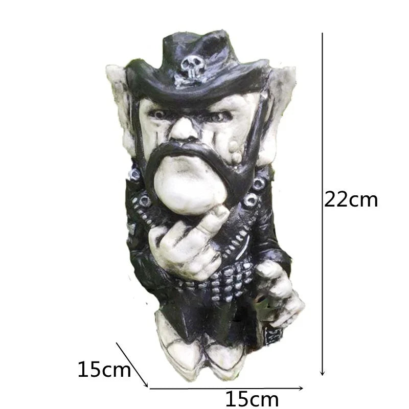 Cowboy Finger Dwarf Garden Ornament