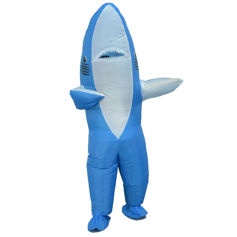 Inflatable Shark Costume - Halloween Cosplay Fun!