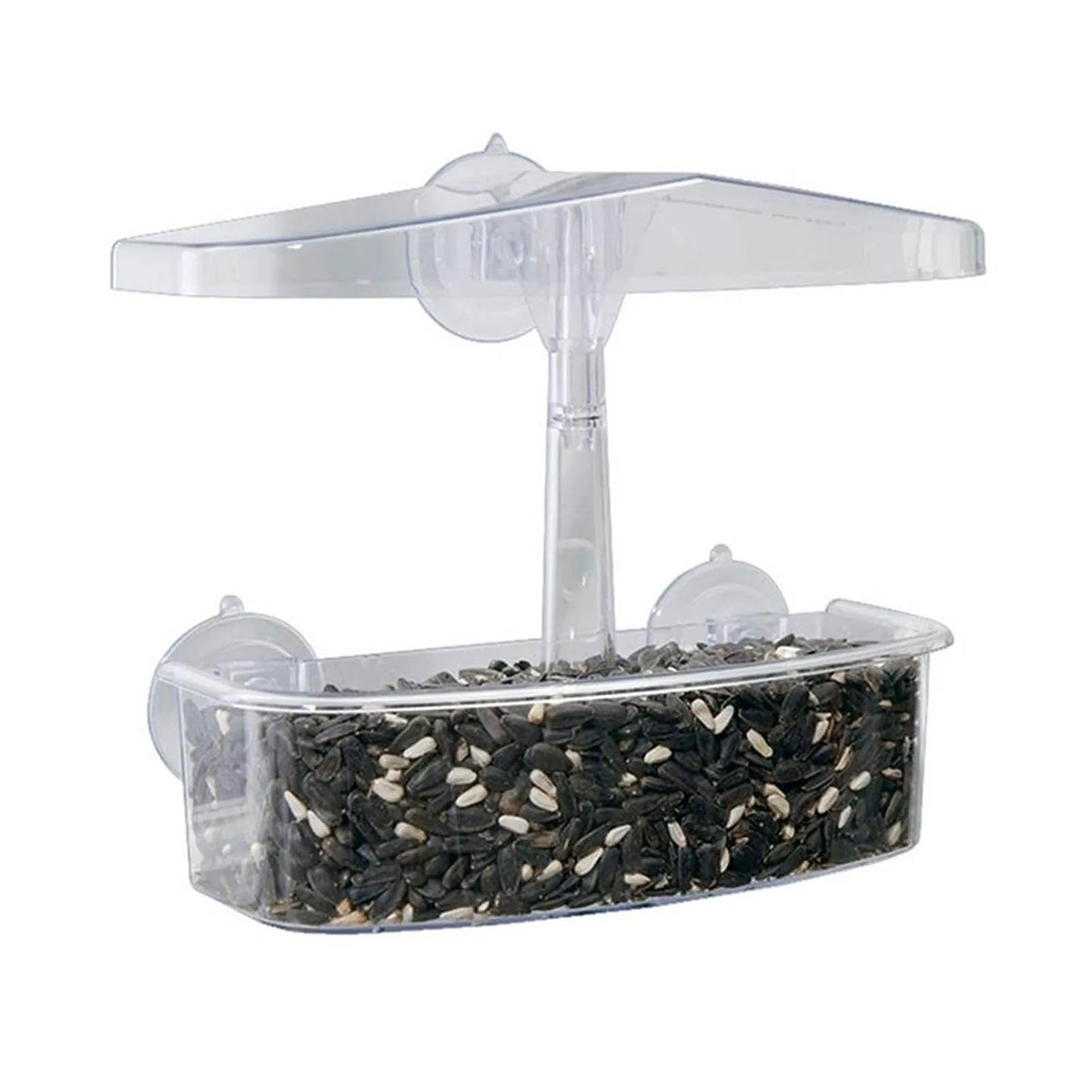 Transparent Window Bird Feeder - Birdhouse With Suction Cups