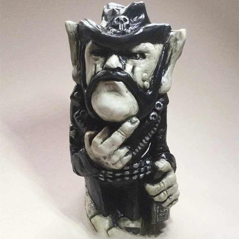 Cowboy Finger Dwarf Garden Ornament