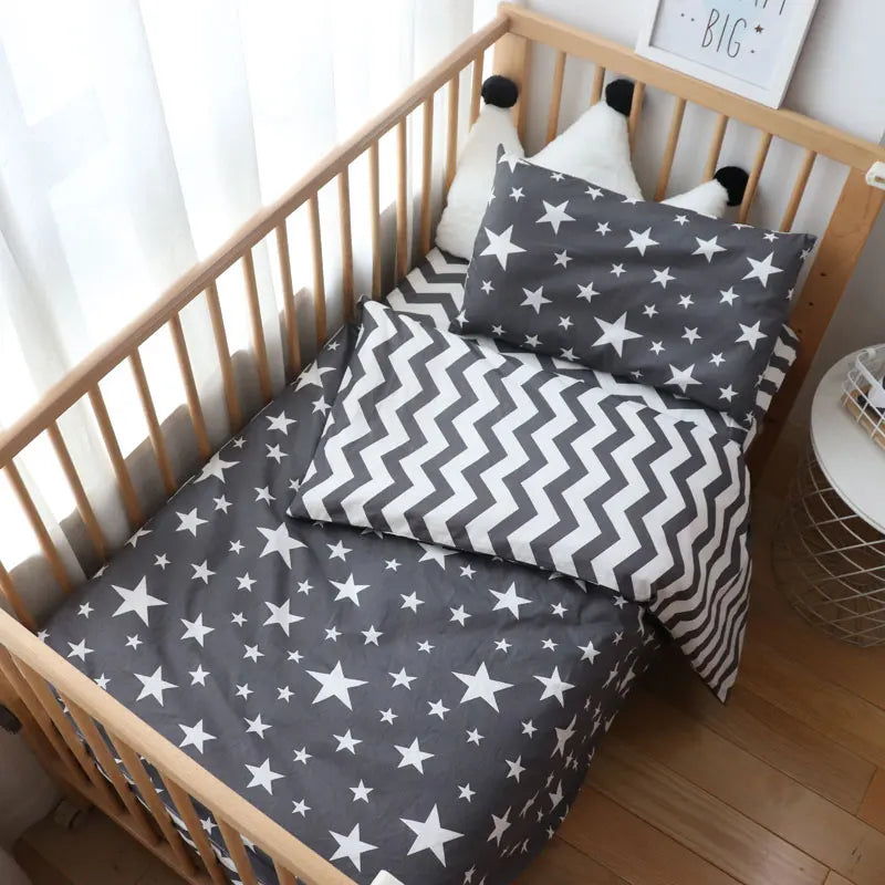 Star Pattern Baby Bedding Set