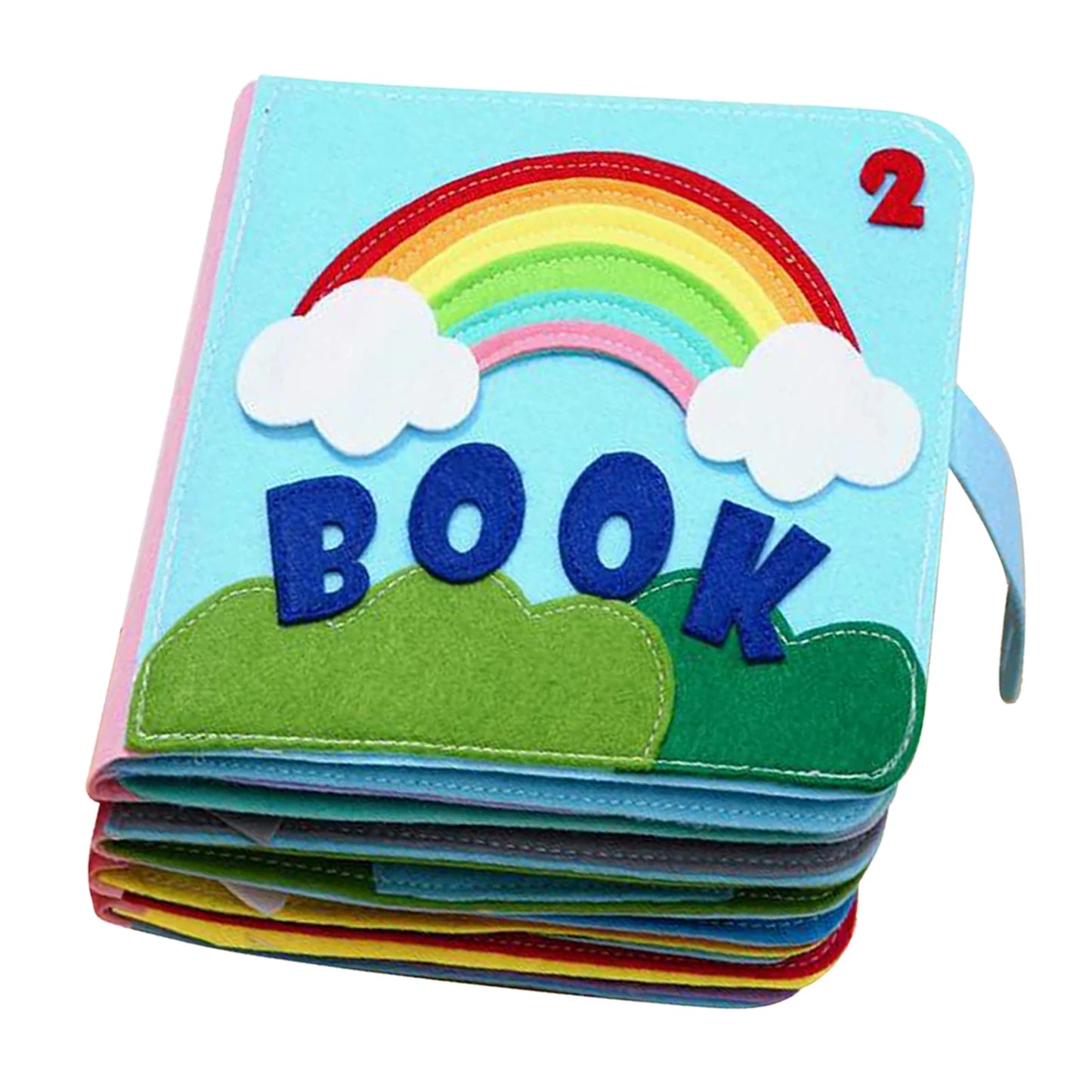 Baby Felt Quiet Book Montessori Toys