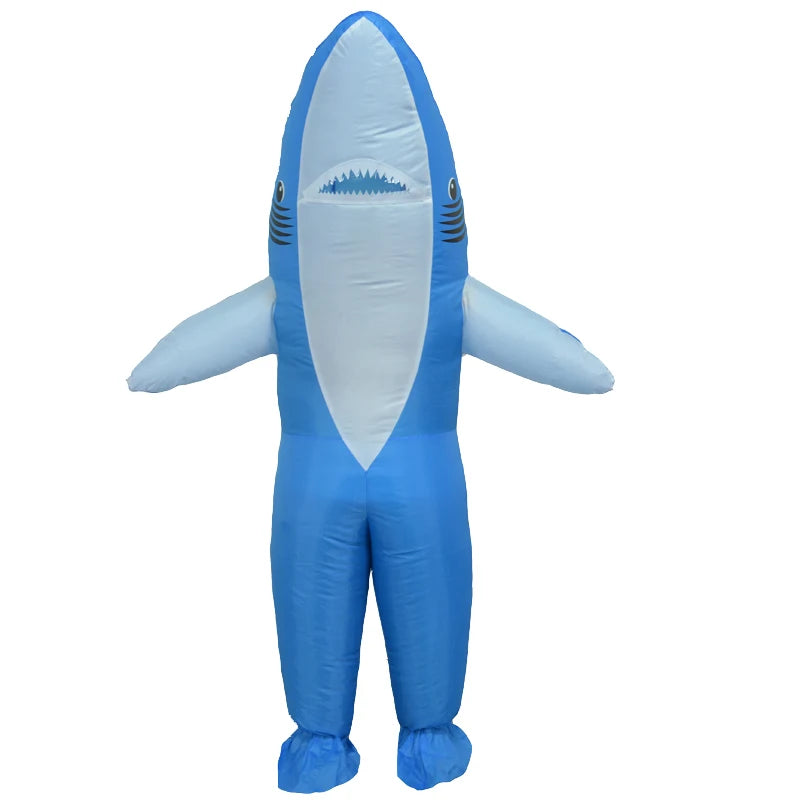 Inflatable Shark Costume - Halloween Cosplay Fun!