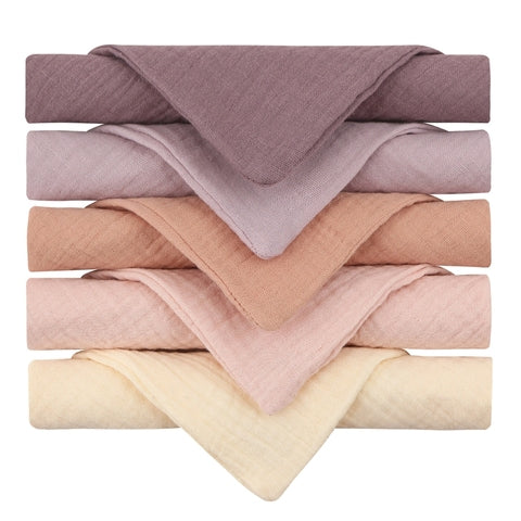 Soft Cotton Baby Towels Set