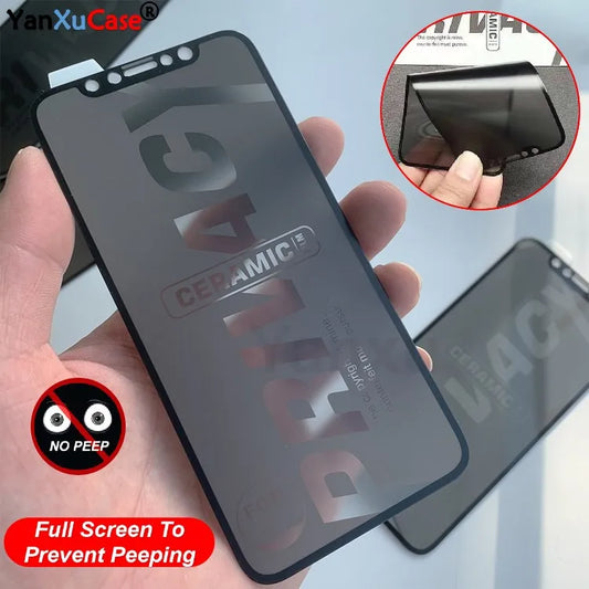 Matte Anti-Spy Screen Protector for iPhone