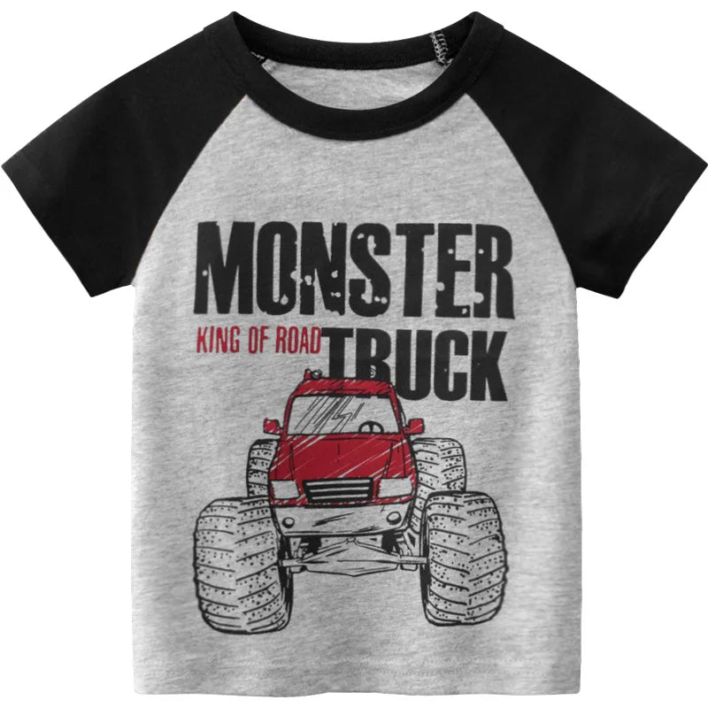 Boys Dinosaur Monster T-Shirts