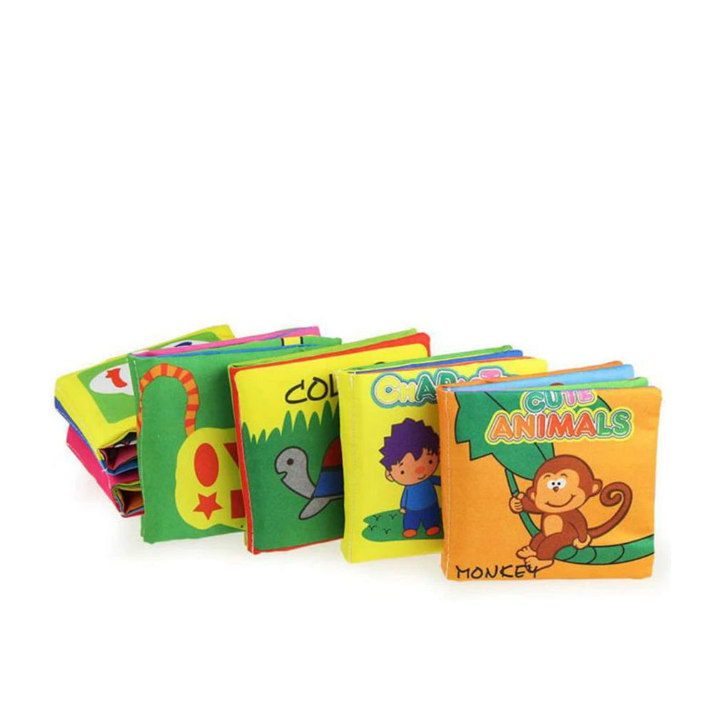 Soft Baby Cloth Books - Rustle Sound Toy