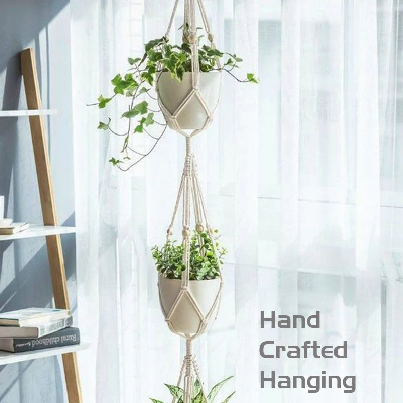 Handcrafted Macrame Plant Hangers