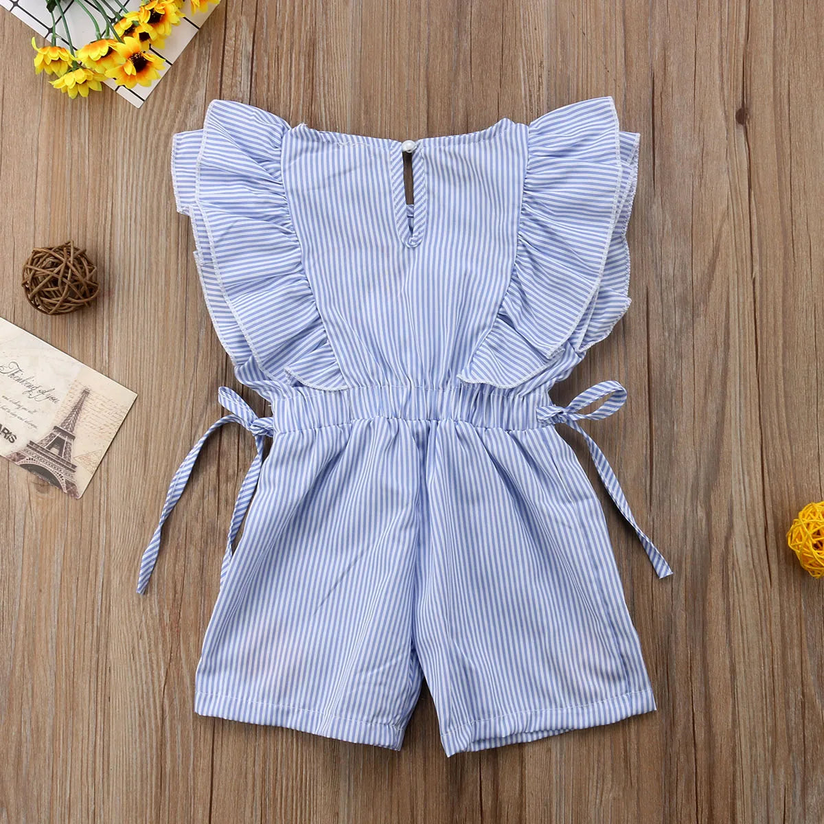 Baby Girl Flower Romper Outfit