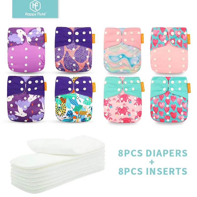 HappyFlute Cloth Nappies Bundle