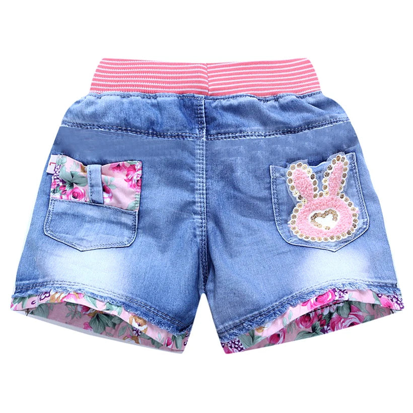 Girls Summer Denim Shorts