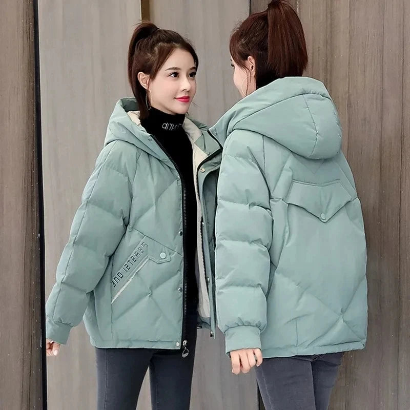 Women's Hooded Parka Jacket