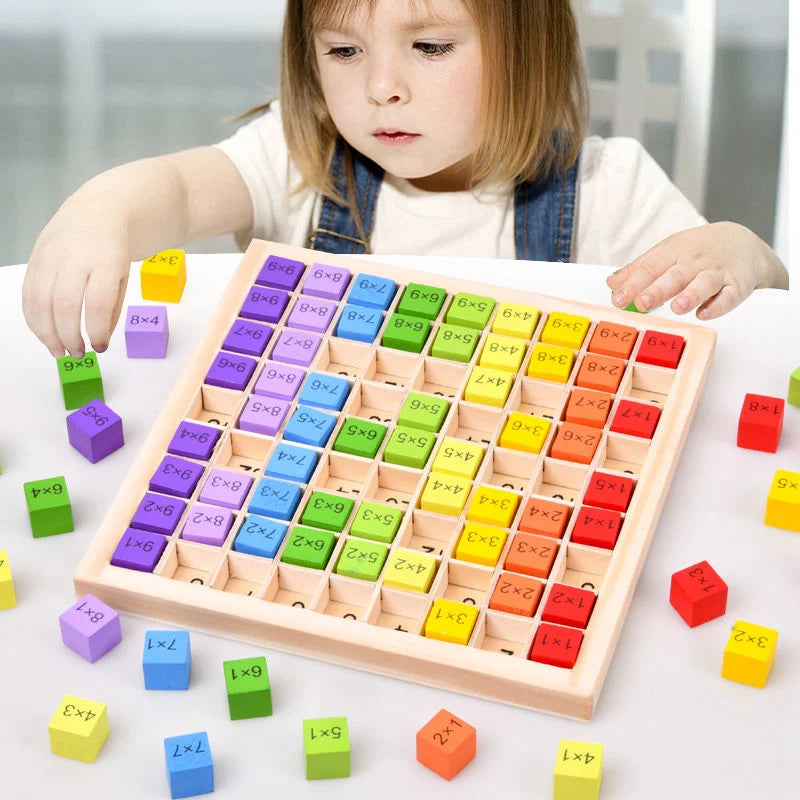 Montessori Multiplication Table Wooden Toy