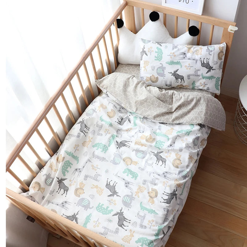 Star Pattern Baby Bedding Set