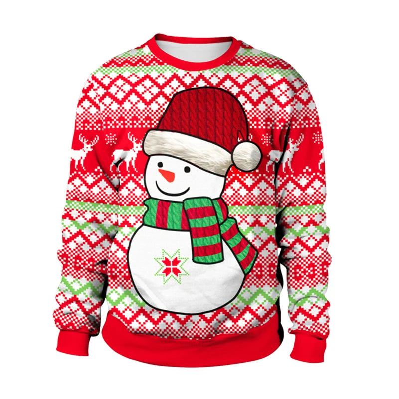 Christmas Sweater - Santa & Elf