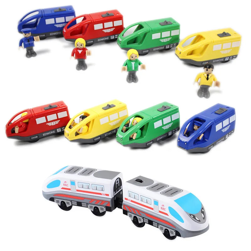 High-Speed Magnetic Electric Train Toy